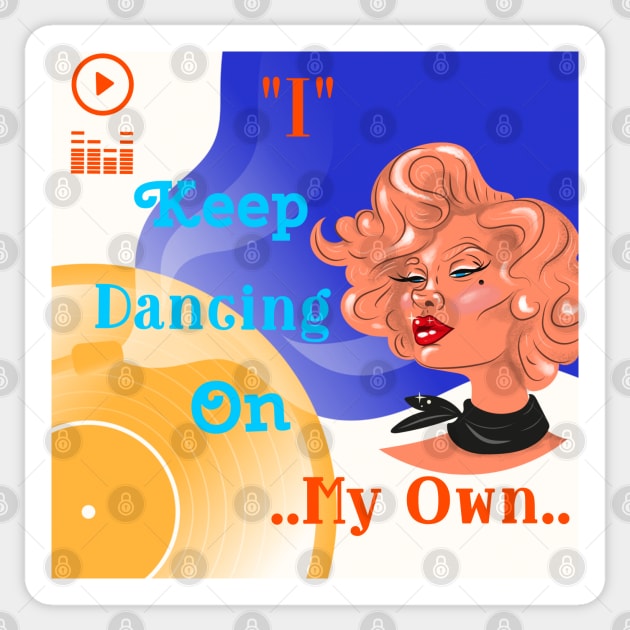 Dancing is one of the charms of a woman. Sticker by ATime7